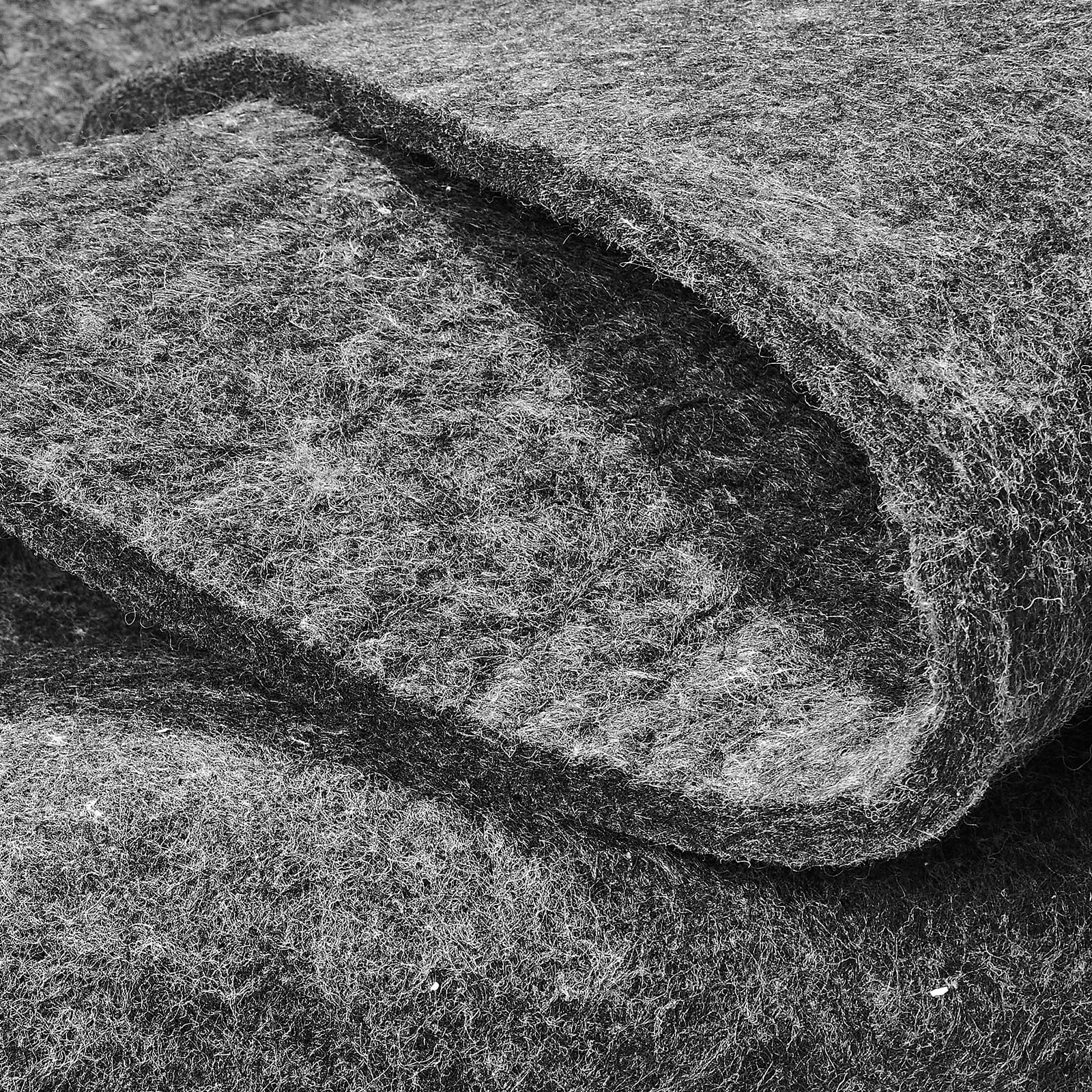 Rug Pad Gripper 4' X 6' Protective Carpet Pad 0.47" Thick For All Floors_voghion.com